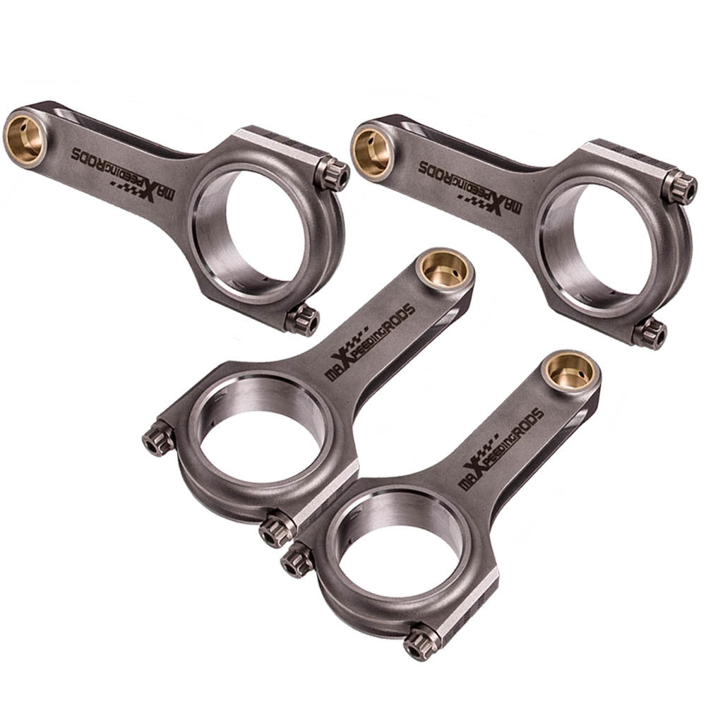4x Forged 4340 Steel Connecting Rods ARP Bolts for Rover MG K 1.8L 16V 18K4F 133mm