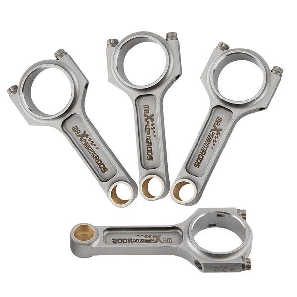 4x I-Beam Conrod Connecting Rods+ARP 2000 Bolts for Mazda Kia B6 1.6 / B6F Engine