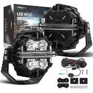 Brand New Supplier Universal 5" 178W LED Fog Driving Headlights Lights Spot Beam Side White Amber DRL IP68