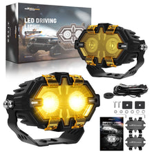 Load image into Gallery viewer, Universal Off-Road Auxiliary Light, 108W/Pair, 10800LM, for Truck/SUV/4x4/Excavator