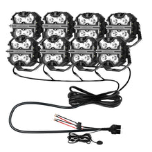 Load image into Gallery viewer, Led Offroad Light Wiring Harness Kit Around 3.65m 4-PIN DT Plug Lights 1-to-8 Auxiliary Driving Lights with DRL
