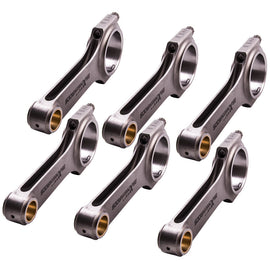 Nissan Patrol / Datsun 280Z 280ZX Turbo L28 Racing Connecting Rods 6x
