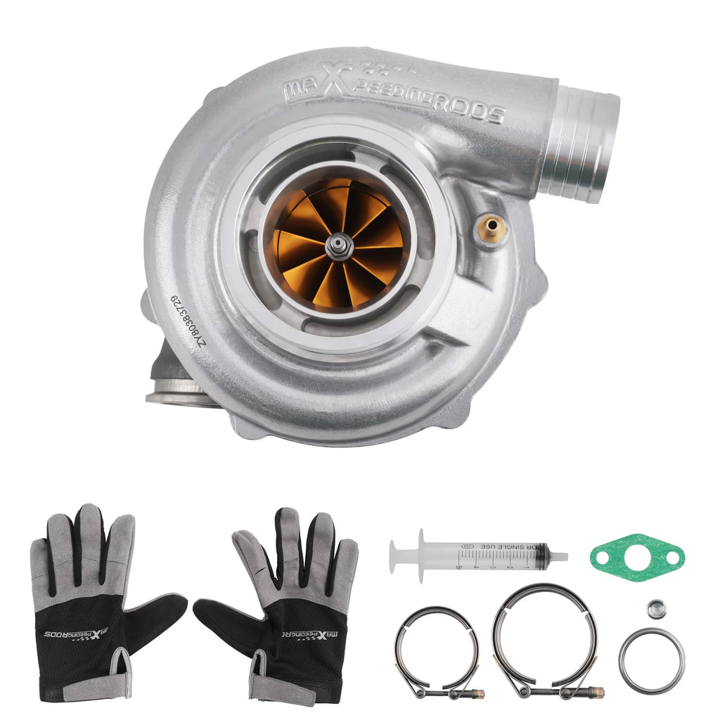 Universal Dual Ceramic Ball Bearing Billet Wheel Turbocharger for 2.0L-3.5L Engine up to 770 Horsepower