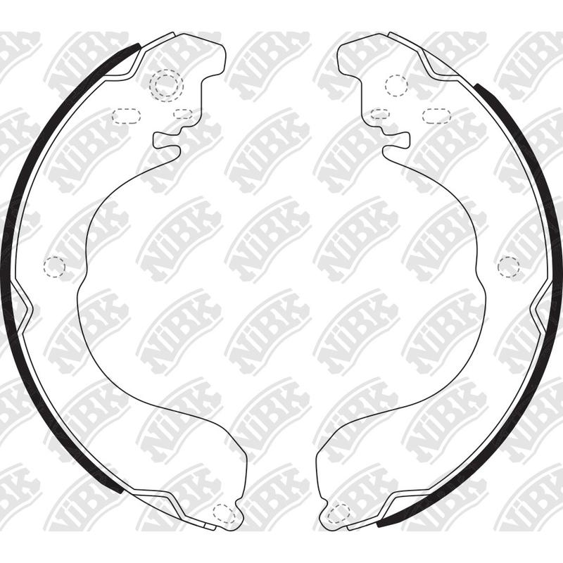Mazda Mitsubishi Nissan Toyota Dodge Daihatsu NIBK FN1264 Brake Pads