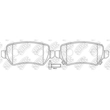 Load image into Gallery viewer, Rear Brake Pads For Holden Hyundai Kia Opel Subaru