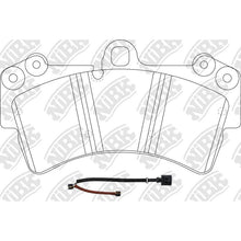 Load image into Gallery viewer, Front Brake Pads For Audi Porsche Volkswagen NIBK PN0346W