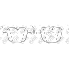 Load image into Gallery viewer, Rear Brake Pads For BMW NIBK PN0659