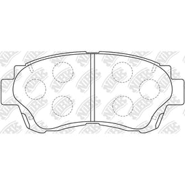 Front Brake Pads For Lexus Toyota