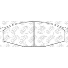 Load image into Gallery viewer, Front Brake Pads For Nissan Patrol Safari
