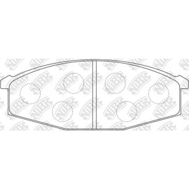 Front Brake Pads For Nissan Patrol Safari