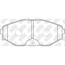 Front Brake Pads For Infiniti Nissan