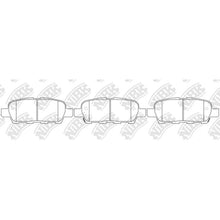 Load image into Gallery viewer, Rear Pads For Infiniti Nissan Suzuki