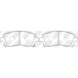Front Brake Pads For Subaru