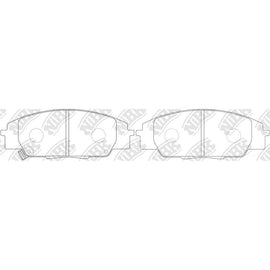 Front Brake Pads For Honda Isuzu