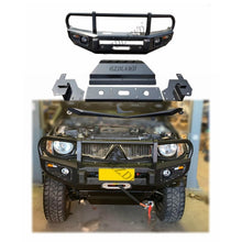 Load image into Gallery viewer, New 4WD Heavy Duty Front Bumper Protector Bull Bar for Triton MN ML L200 2006-2014 with Bolt-On Installation