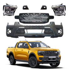 Load image into Gallery viewer, New Bumper Kit for Ranger T6 T7 T8 Upgrade to T9 Wildtrak Facelift Body Kit 2012-2021 100% Fitment