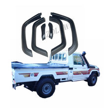 Load image into Gallery viewer, OEM Short Version Fender Flares for Land Cruiser 79 Series Single Cab Pickup 07+  Flares