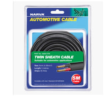 Load image into Gallery viewer, Narva Twin Core 3mm 19A 5M Red/Black Cable
