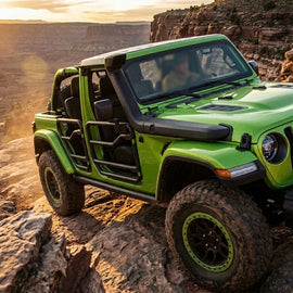Premium Matte Black Snorkel for Jeep Wrangler JL 2018+ - Custom Fit LLDPE Air Intake, UV Protected