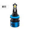 Ake R11 H11 LED Faro Universal, 70W, 7000LM, Plug and Play Pack de 2