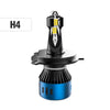 Ake R11 H4 LED Faro Universal, 70W, 7000LM, Plug and Play Pack de 2