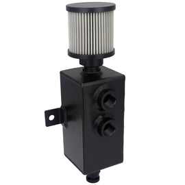 Racing 10AN Aluminum 1L Oil Catch Can Baffled