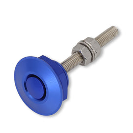 Racing Diameter Car Accessories 1.25'' Aluminum Circular Billet Quick-Latch Push Button Quick Release Kit  Hood Pins