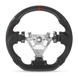 Real Carbon Fiber Flat Customized Sport Universal Steering Wheel for NISSAN 350Z
