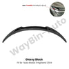 Front Bumper Lip Carbon Fiber Spoiler for Tesla Model 3 Model Y Model 3 Highland