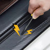 Threshold Stickers For BYD Atto 3 Act 3 Tang F3 E6 Dmi Yuan ev f0 Door Sill Protector Protection Carbon Fiber Stylin Accessories