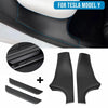 For Tesla Model Y 2021 2022 ABS Rear Door Sill Protector Scuff Plate Cover Door Inner Sill Cover & Outer Door Sill Decal Sticker