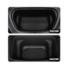 for Tesla Model 3 / Y Front Rear Trunk Mats Upgrade TPE Lower Trunk Storage Pad Protective Cover Cargo Liner Tray Anti Dirty Pad