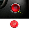 1pc Red Start Stop Engine Push Button Cover Ring For Hyundai Tucson 2022 2023 Sticker Replacement Car Styling Accessories