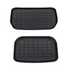 for Tesla Model 3 / Y Front Rear Trunk Mats Upgrade TPE Lower Trunk Storage Pad Protective Cover Cargo Liner Tray Anti Dirty Pad