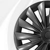 Design for Tesla Model 3 Highland 2023-2024 18 Inch Hubcap 4PCS New Blade Wheel Cover Full Rim Hubcaps for Tesla Vehicle