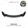 Front Bumper Lip Carbon Fiber Spoiler for Tesla Model 3 Model Y Model 3 Highland