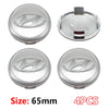 4PCS 60MM 65MM Wheel Centre Rim Caps Emblem For Hyundai I10 I20 I30 I40 IX20 IX35 Tucson Solaris Accent Auto Accessories