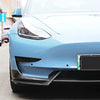 Front Bumper Front Lip Shovel Kit Compatible for Tesla Model 3 2017-2023 Model Y 2017-2024 Body Spoiler Splitter kit