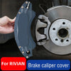 For Rivian Car Brake Caliper Cover Aluminum Alloy Front Rear Fit R3 R2 R1S R1T