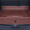 For BYD Atto 3 Yuan Plus 2022 2023 Car Boot Mat Rear Trunk Liner Cargo Leather Floor Carpet Tray Protector Accessories Mats