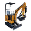 USA Shipping Crawler Mini Excavator 1 Ton Digger EPA Engine Small Excavator for Gardens Farms Door to Door Delivery