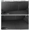 BEVO All Weather Floor Mats Trunk Mat for Hyundai Ioniq 5 Limited 2022 - 2024 XPE Cargo Liner Rear Backrest Pad Accessories