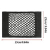 Car Storage Net Stretchable Mesh Pocket Net Magic Elastic Sticker Universal Rear Mesh Trunk Seat Bag Pocket Cage Auto Organizer