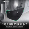 LUCKEASY For Tesla Model Y 2020-2024 Rear Wheel Mud Flaps Car Modification Accessories Model 3 Splash Guards Mud Fenders Kit