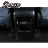 For BYD Atto 3 Yuan Plus 2022 2023 Carbon Fiber Style Rear Seat Armrest Box Anti Kick Cover Trim