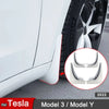 2022 Model 3 Y Mud Flaps For Tesla Model 3/Y Accessories Mudguards Splash Guards Fender Matte Black Carbon Fiber ABS Model