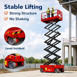 ANXING 8M Mobile Scissor Lift