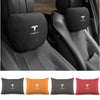 Car Seat Headrest Lumbar Support Interior Accessories Neck Pillow For Tesla Model 3 Y S X 2021 Roadster Cybertruck Juguete