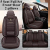 Front+Rear Car Seat Cover Set for Hyundai Sonata Genesis G80 G90 Grandeur HB20 Ix20 I20 I10 Matrix Rohens Tucson 2019 Veracruz