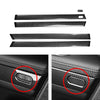 4pcs/set Car Inner Door Panel Trim Stripe Seat Memory Button Cover For Hyundai IONIQ 5 N 2025 Left Hand Drive